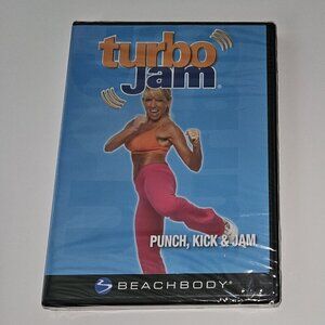 NEW Turbo Jam Punch Kick & Jam DVD Beachbody TurboJam Exercise 2007 SEALED